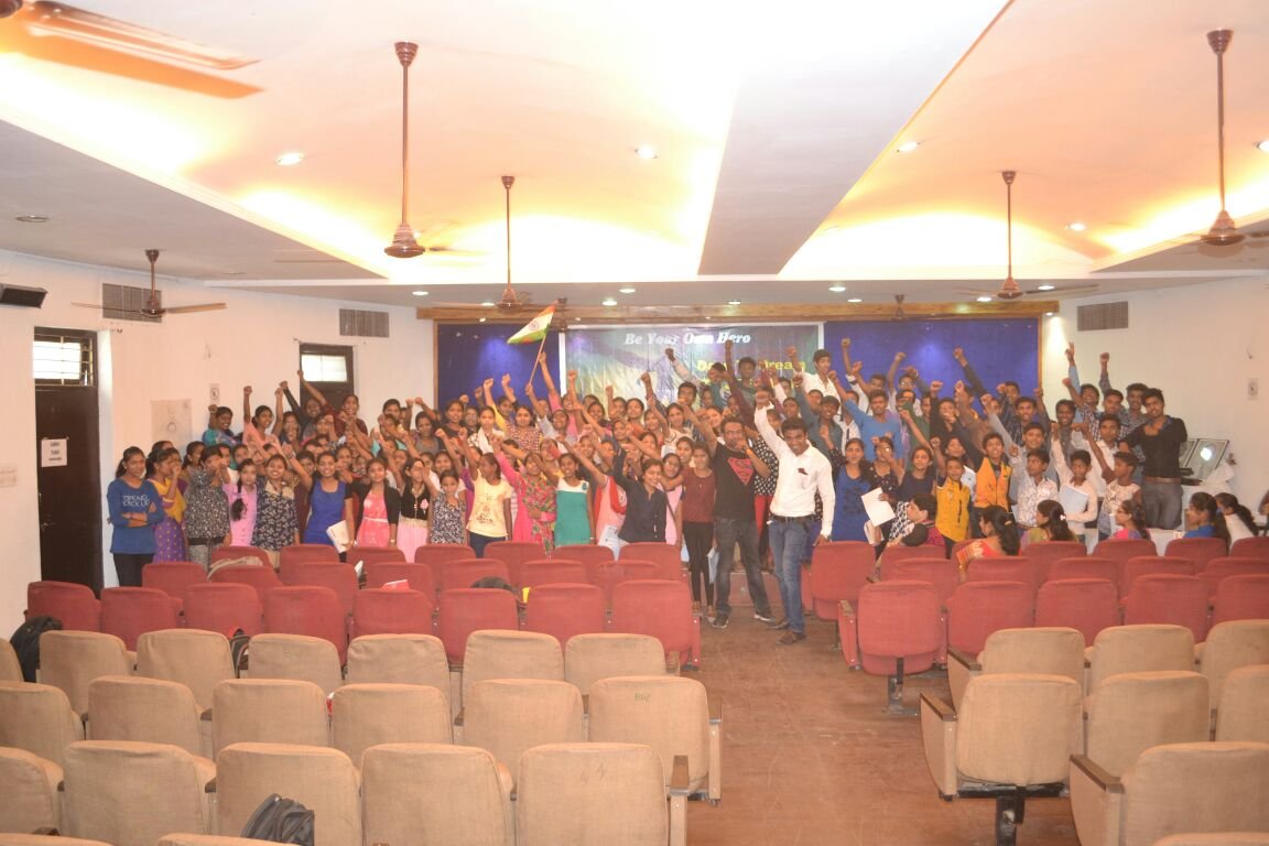 Mind Gurukulam scientific memory workshop with students